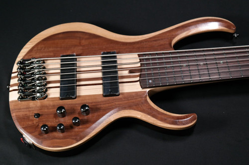 Ibanez Btb747 7-String Electric Bass Guitar Low Gloss Natural