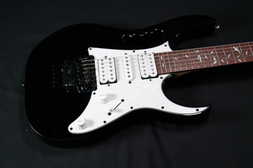 Ibanez Steve Vai JEM Jr Electric Guitar Black - 908