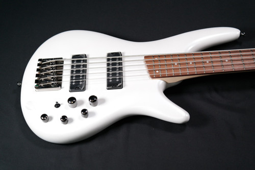 Ibanez SR305E 5 String Electric Bass Pearl White - 134