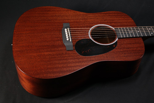 Martin Guitar Road Series D-10E Acoustic-Electric Guitar with Gig Bag, Sapele Wood Construction, D-14 Fret and Performing Artist Neck Shape with High-Performance Taper - 442