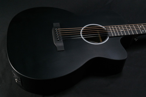 Martin OMC-X1E Acoustic-Electric Guitar - Jett Black - 568