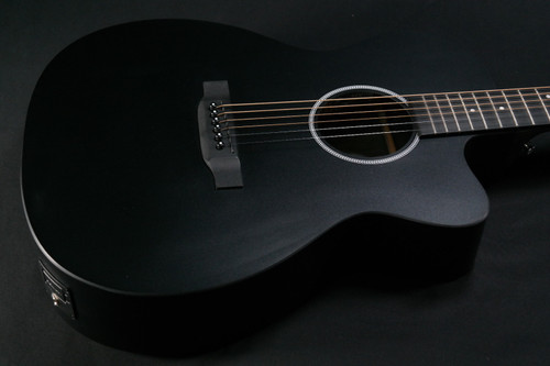 Martin OMC-X1E Acoustic-Electric Guitar - Jett Black - 501