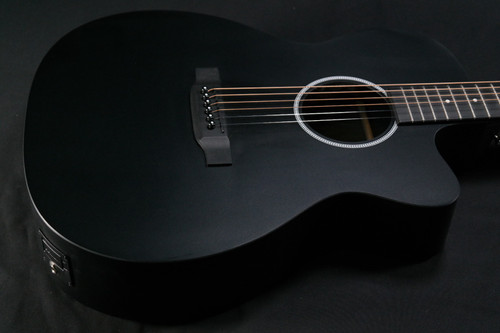 Martin OMC-X1E Acoustic-Electric Guitar - Jett Black - 556