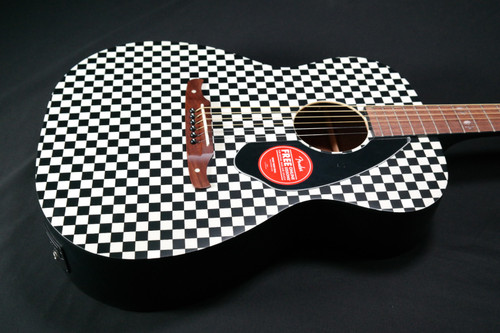 Fender Tim Armstrong Hellcat - Walnut Fingerboard - Checkerboard 009