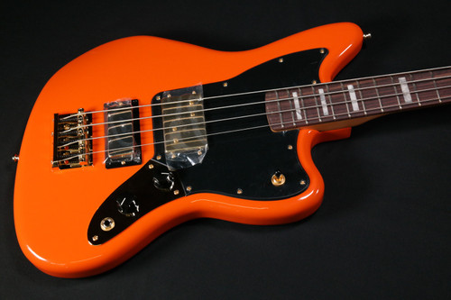 Fender Limited Edition Mike Kerr Jaguar Bass, Rosewood Fingerboard, Tiger's Blood Orange