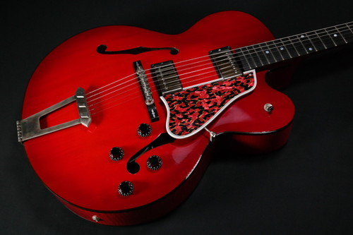 Gibson L5 Studio Crimson Transparent Burst 92228014