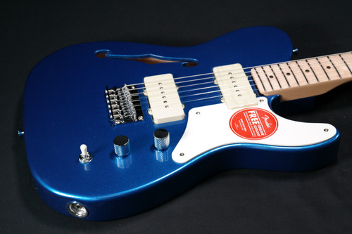 Squier Paranormal Cabronita Telecaster Thinline - Maple Fingerboard - Parchment Pickguard - Lake Placid Blue - 180