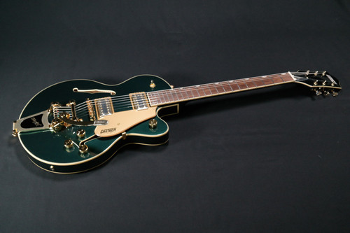Gretsch G5655TG Electromatic Center Block Jr. Single-Cut with Bigsby and Gold Hardware Cadillac Green 057