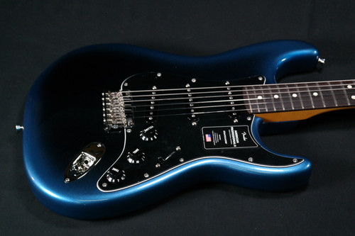 Fender American Professional II Stratocaster Maple Fingerboard Dark Night 987 Liberty Music