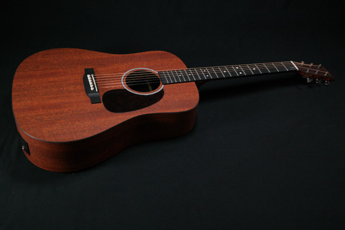 Martin Guitar X Series D-X1E Acoustic-Electric Guitar with Gig Bag, KOA Pattern High-Pressure Laminate, D-14 Fret, Performing Artist Neck Shape - 999