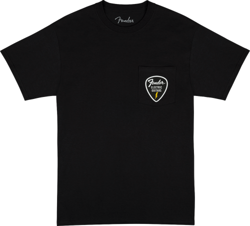 Fender Fender Pick Patch Pocket Tee, Black, XXL