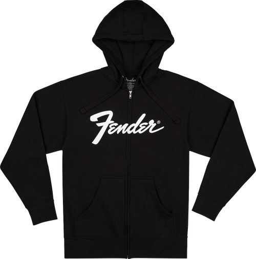 Fender Fender Transition Logo Zip Front Hoodie, Black, XL