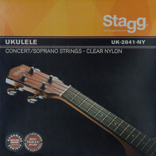 STAGG Set of clear nylon strings for ukulele
