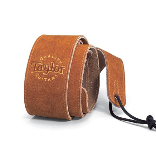 Taylor Taylor Strap,Embroidered Suede,Honey, 2.5''