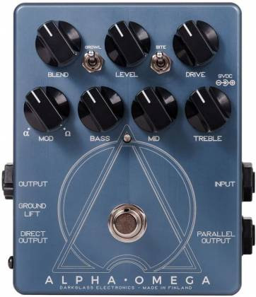 Darkglass Electronics Alpha Omega AO Bass Preamp and Overdrive