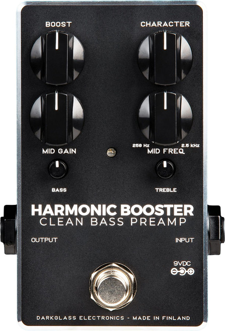 Darkglass Electronics HBC Harmonic Booster Clean Bass Preamp Effects Pedal hbc