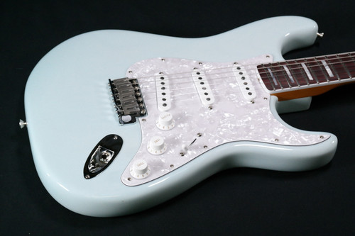 Fender Kenny Wayne Shepherd Stratocaster - Rosewood - Transparent Faded Sonic Blue - 302