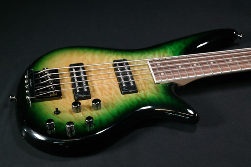 Jackson JS Series Spectra Bass JS3QV, Laurel Fingerboard, Alien Burst - 604