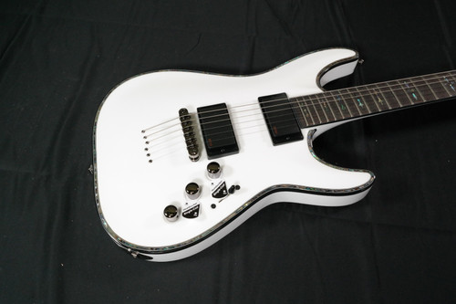 Schecter Hellraiser C-1 Electric Guitar (Gloss White)