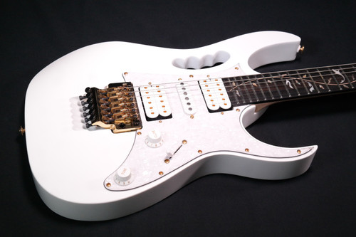 Ibanez JEM7VPWH Steve Vai Signature 6str Electric Guitar w/Bag - White 396