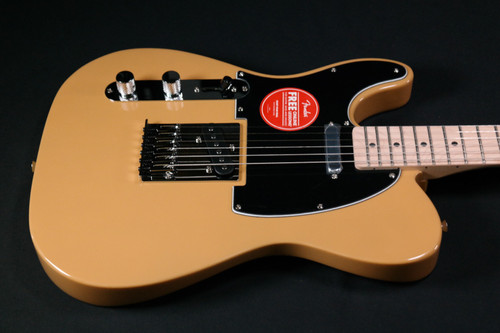 Squier Affinity Series Telecaster Left-Handed - Maple Fingerboard - Black Pickguard - Butterscotch Blonde 735