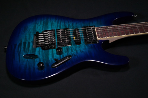 Ibanez S670QMSPB S Standard 6str Electric Guitar  - Sapphire Blue 488