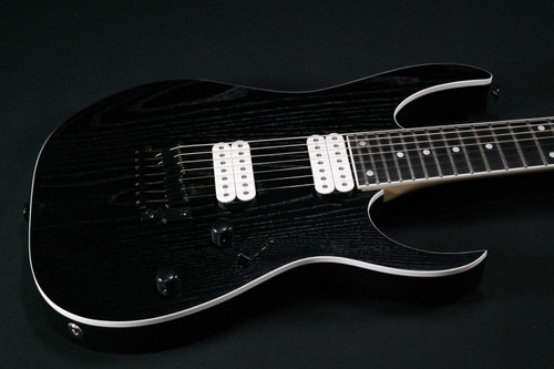 Ibanez RGR752AHBFWK RG Prestige 7str Electric Guitar w/Case - Weathered Black 766