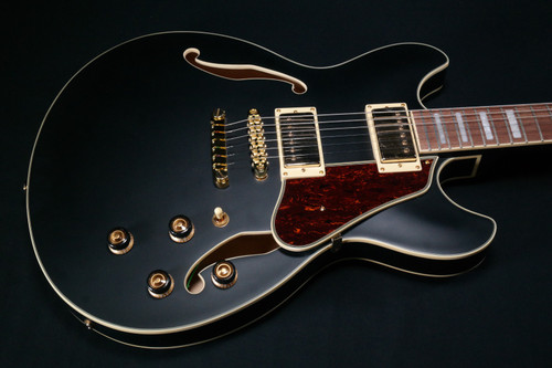 Ibanez AS73GBKF AS Artcore 6str Electric Guitar  - Black Flat 766