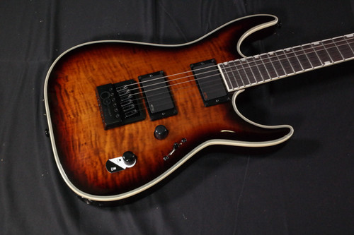 ESP LTD MH-1000ET Electric Guitar in Dark Brown Sunburst Guitar 707