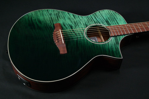 Ibanez AEWC32FMGSF Dark Green Sunset Fade High Gloss 779