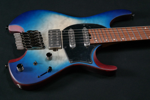 Ibanez QX54QMBSM Q Standard 6str Electric Guitar - Blue Sphere Burst Flat 572