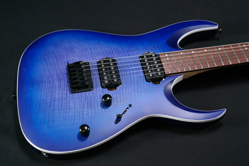 Ibanez RGA42FMBLF RGA Standard 6str Electric Guitar - Blue Lagoon Burst Flat 406