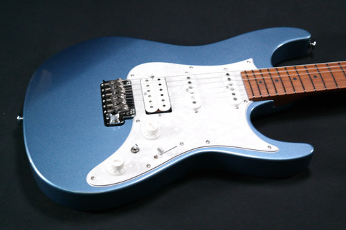 Ibanez AZ2204ICM AZ Prestige 6str Electric Guitar w/Case - Ice Blue Metallic 250