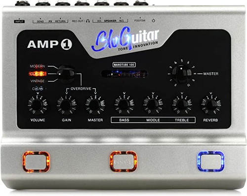 BluGuitar AMP1 ME Mercury Edition 100-Watt 4-Channel Pedalboard Amp with Nanotube