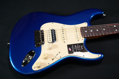 Fender American Ultra Stratocaster HSS - Rosewood Fingerboard - Cobra Blue 905
