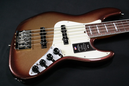 Fender American Ultra Jazz Bass V - Rosewood Fingerboard - Mocha Burst 182
