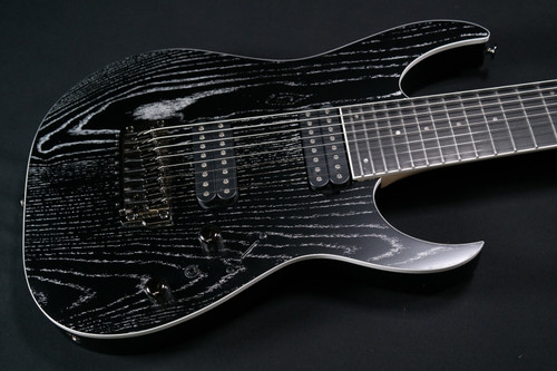 Ibanez RG5328LDK RG Prestige 8str Electric Guitar w/Case - Lightning Through A Dark 872