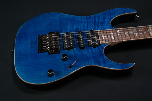 Ibanez RG8570RBS RG j.custom 6str Electric Guitar w/Case - Royal Blue Sapphire 770