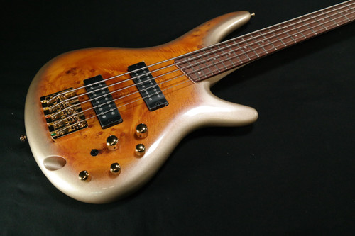 Ibanez SR405EPBDXMGU 5-String Electric Bass Mars Gold Metallic Burst 102