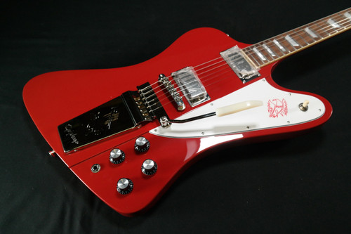 Epiphone 1963 Firebird V; Maestro Vibrola (Incl. Hard Case) Ember Red - 665