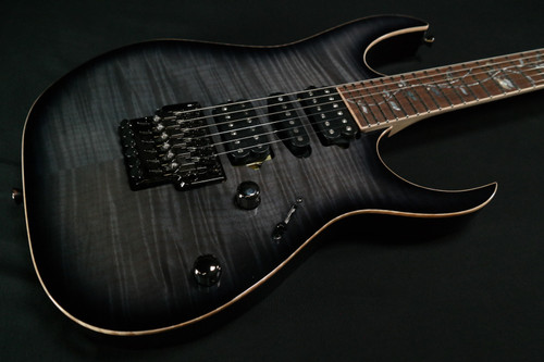 Ibanez RG8570BRE RG j.custom 6str Electric Guitar w/Case - Black Rutile 530