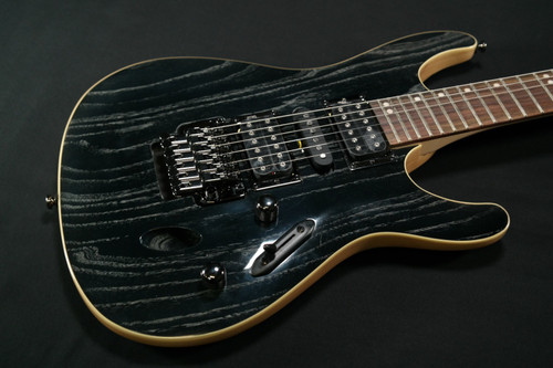 Ibanez S570AHSWK S Standard 6str Electric Guitar  - Silver Wave Black 283