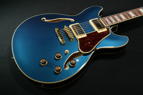 Ibanez AS73GPBM AS Artcore Semi-hollow Electric Guitar - Prussian Blue Metallic 834