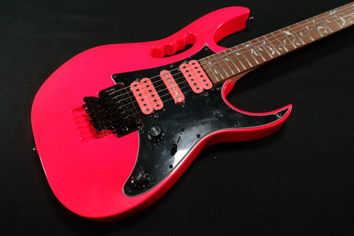 Ibanez JEMJRSPPK Steve Vai Signature 6str Electric Guitar - Pink 975