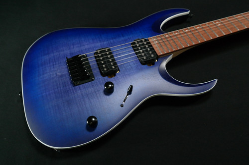 Ibanez RGA42FMBLF RGA Standard 6str Electric Guitar - Blue Lagoon Burst Flat 043