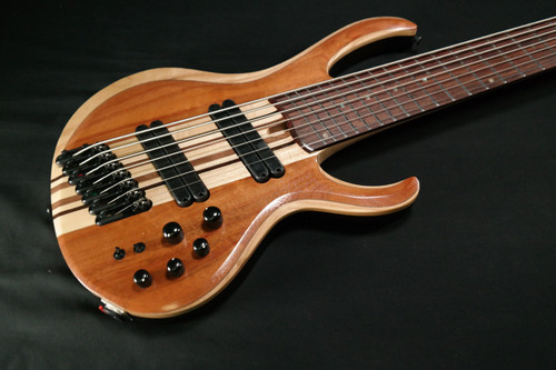 Ibanez BTB Bass Workshop 7str Electric Bass Multi scale - Natural Mocha Low Gloss - 373