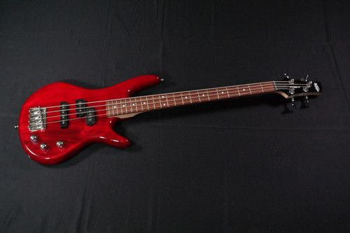 Ibanez Gio Mikro GSRM20 Electric Bass Transparent Red 038