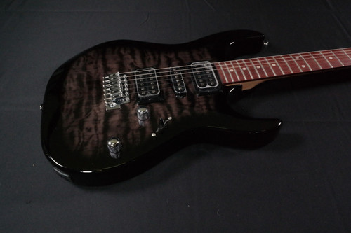 Ibanez GRX70QA Quilt Maple Trans Black Sunburst 130