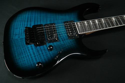 Ibanez GIO RG 6str Electric Guitar - Transparent Blue Sunburst - 186