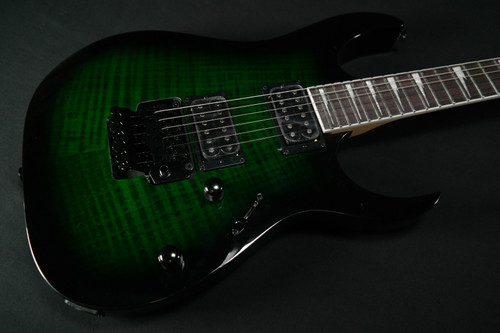Ibanez GIO RG 6str Electric Guitar - Transparent Emerald Burst - 759